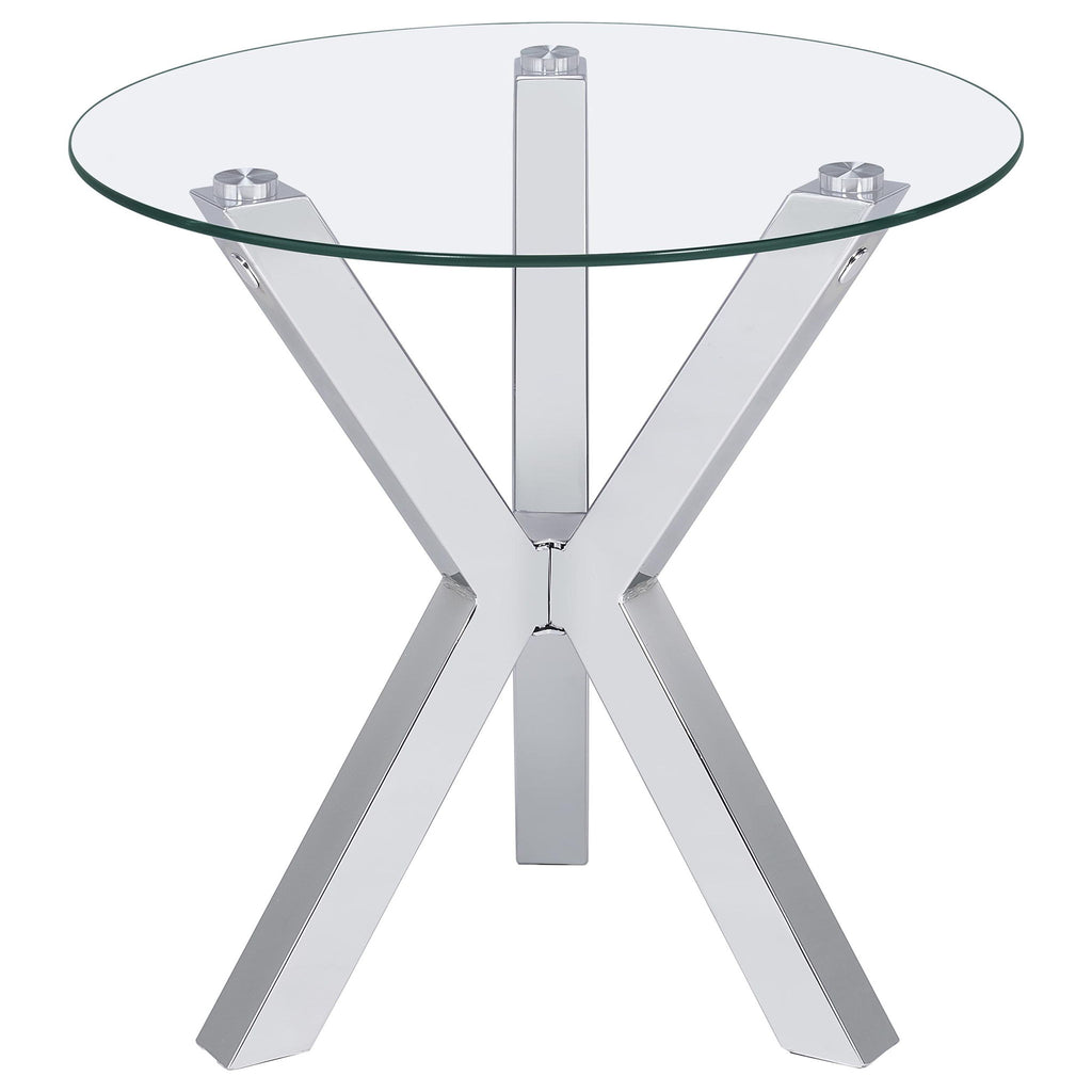 Alexa - Round Coffee And End Table Set