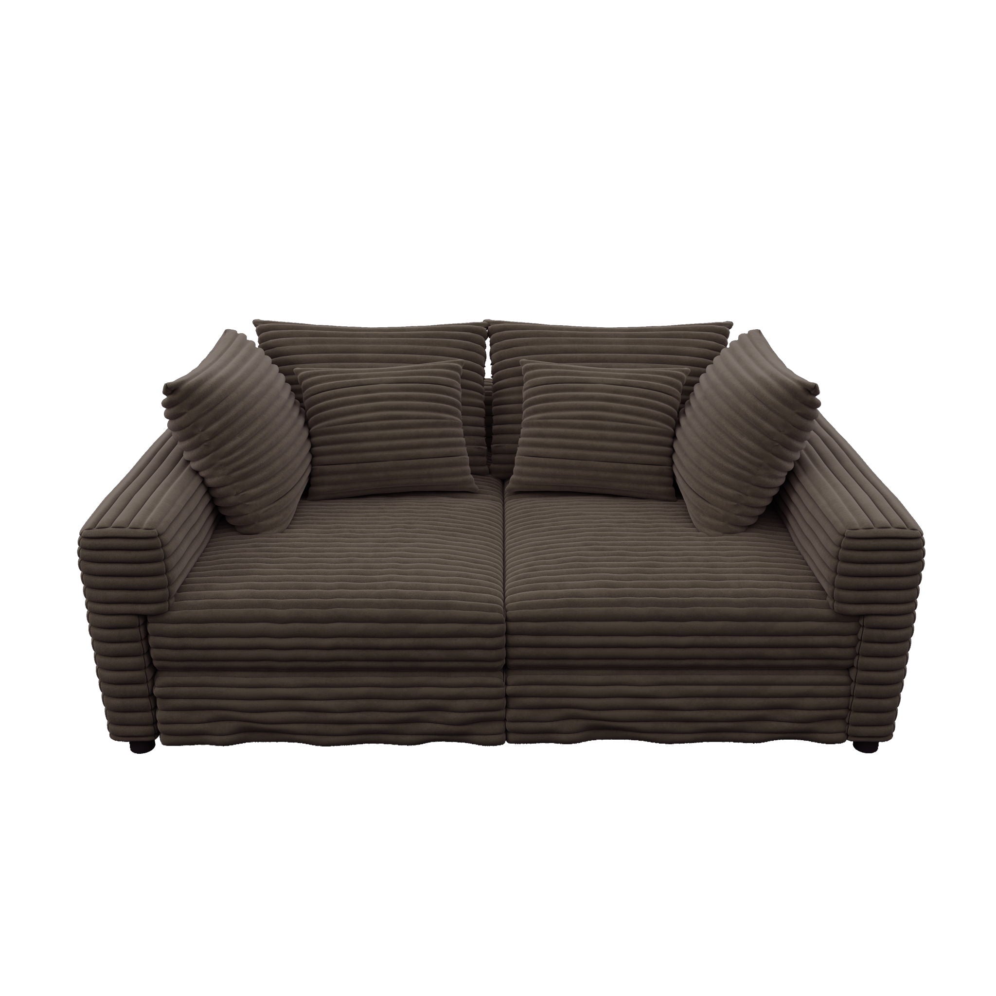 4 Seat Sofa, Deep Seat Couches With Soft Pillows
