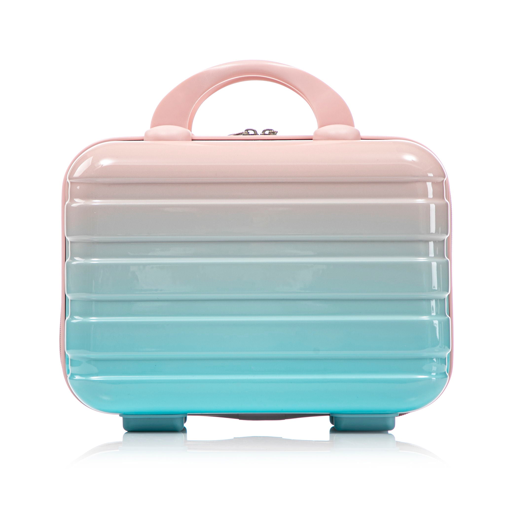 Luggage Set 14" / 20" With Combination Lock And Cosmetic Case