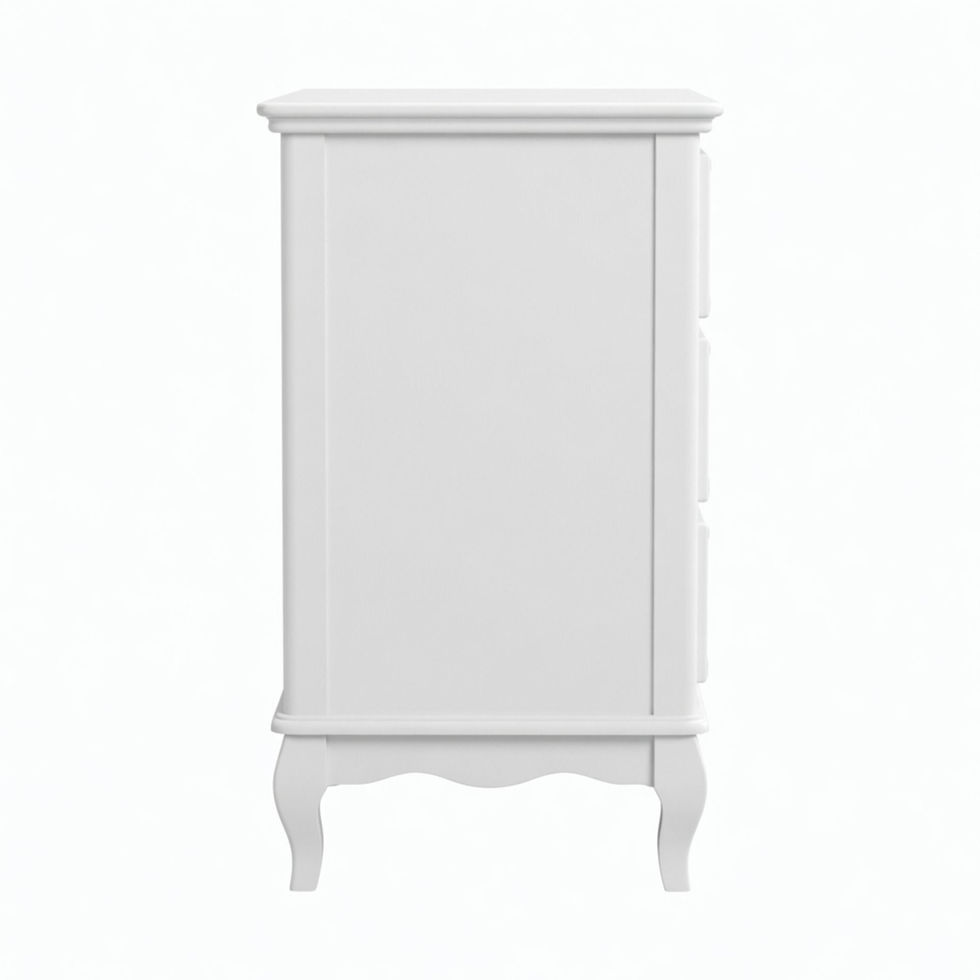 3 Drawer Dresser - White