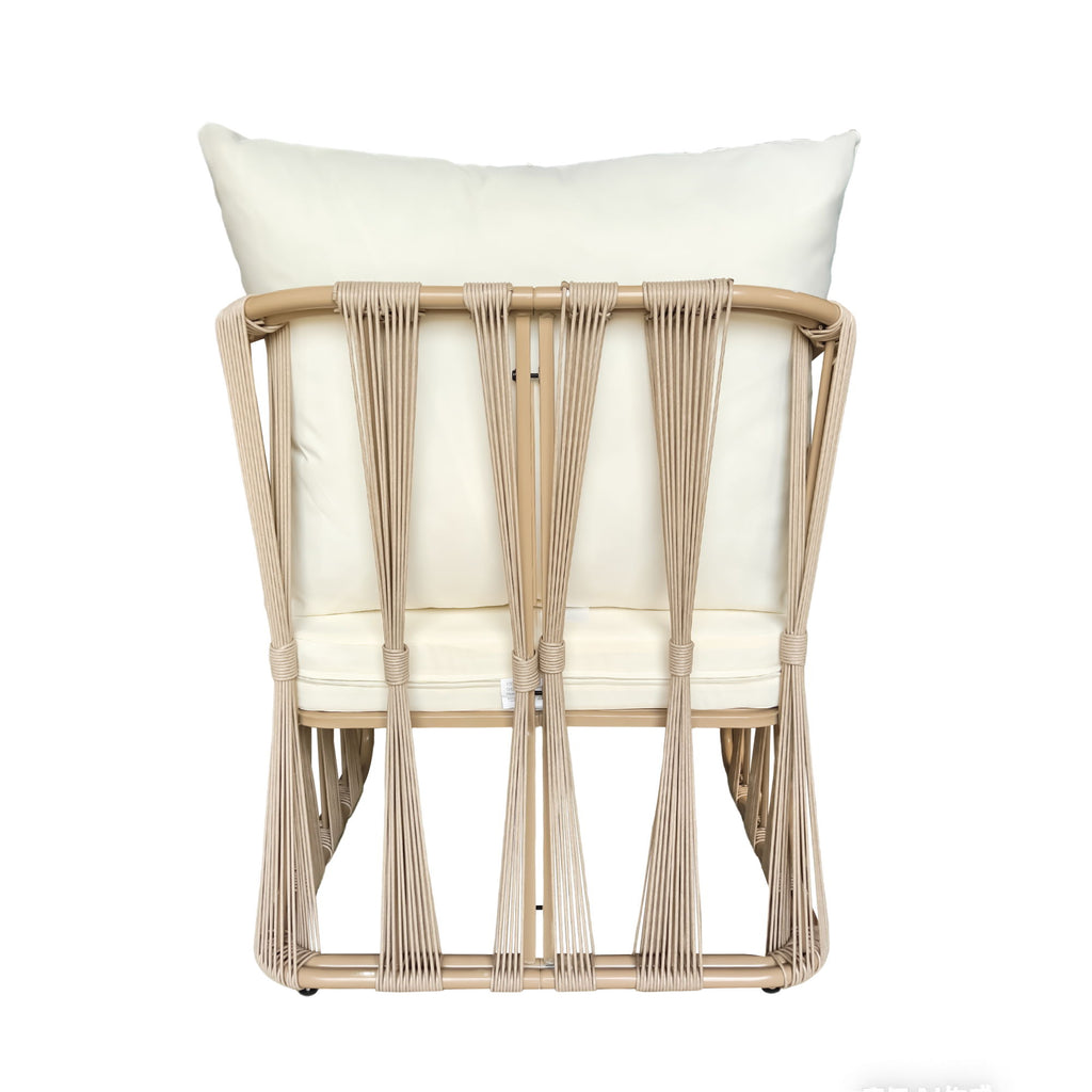Chair With Cushion (Set of 2) - Beige