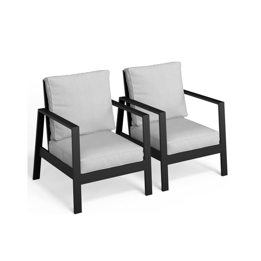 Modern 5 Seat Outdoor Patio Furniture Set With Coffee Table