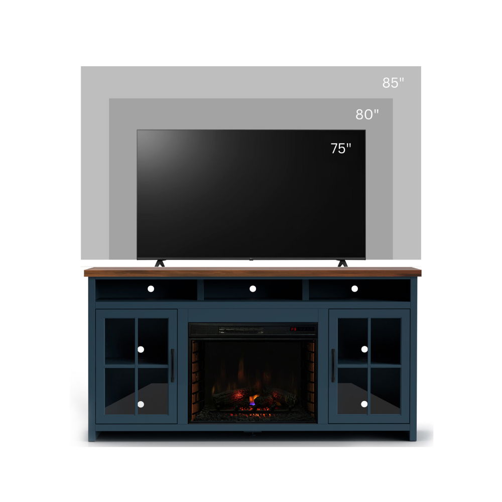 Nantucket - Fireplace TV Stand Console