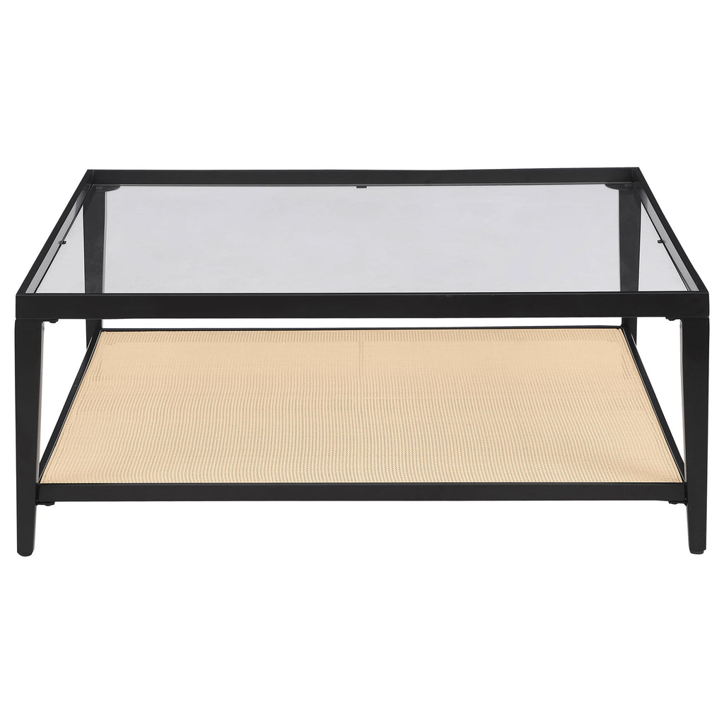 Kenneth - Square Coffee Table - Black