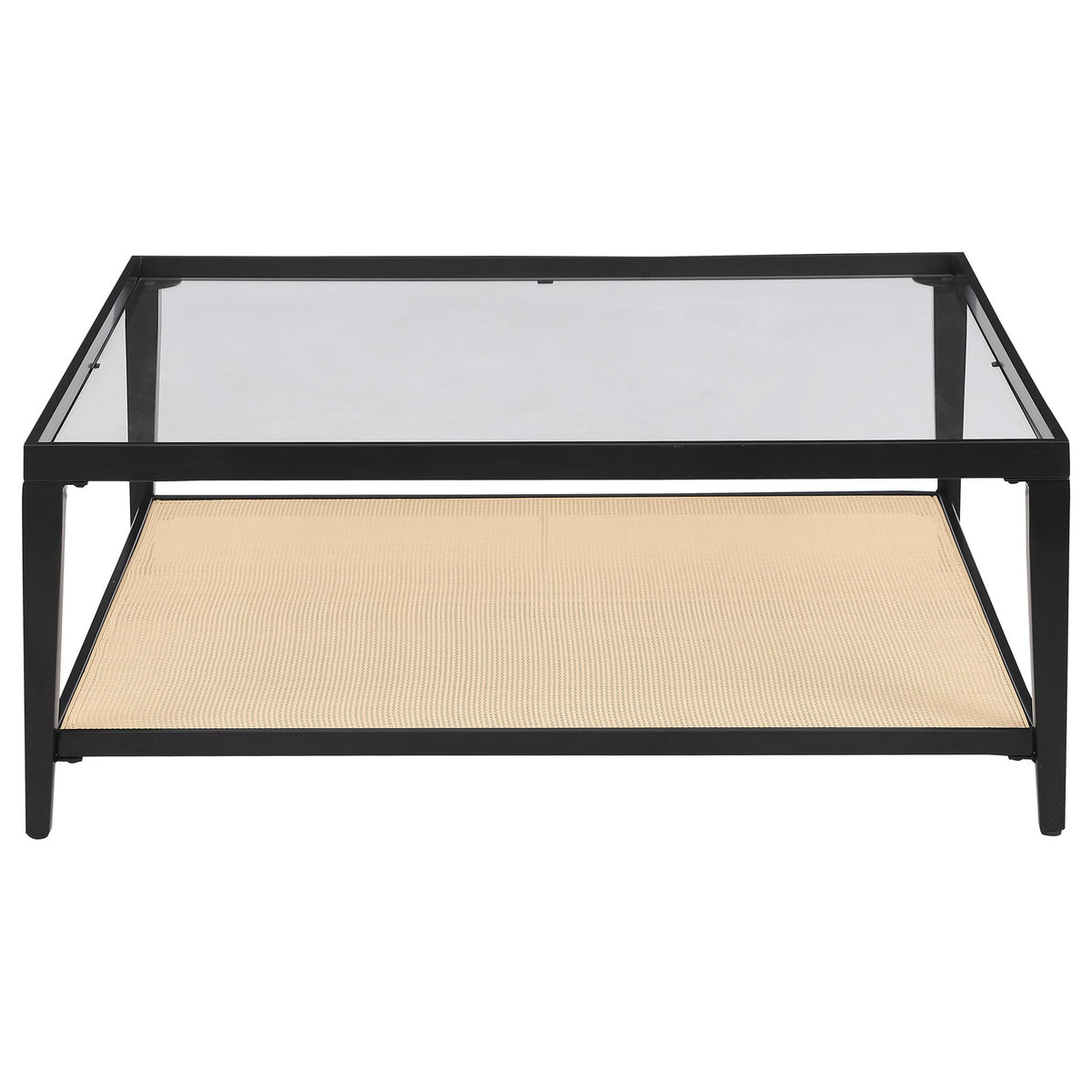 Kenneth - Square Coffee Table - Black