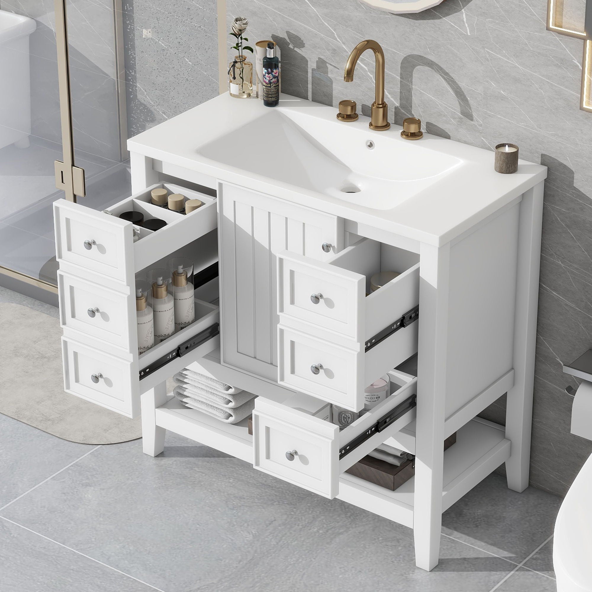 Modern Bathroom Vanity With Sink