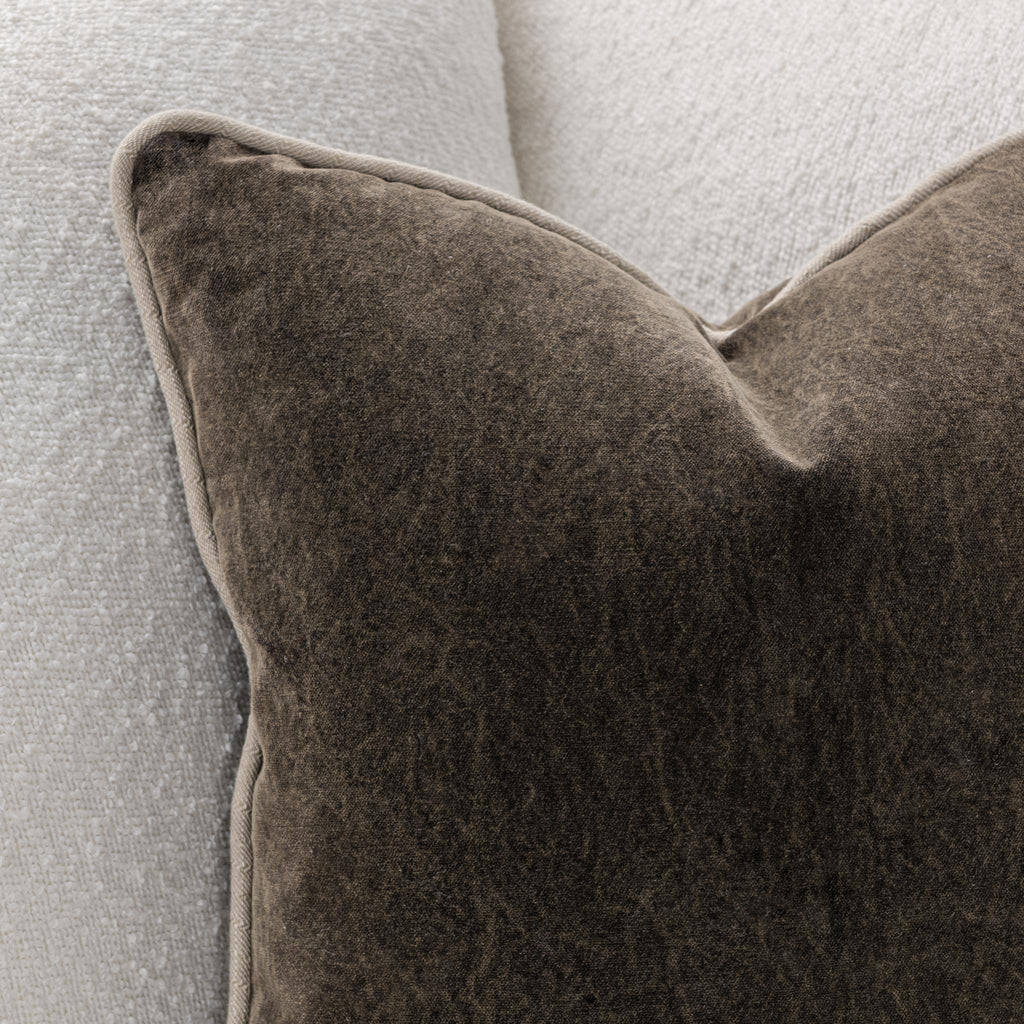 Heirloom Velvet - SLD Pillow - Dark Clove