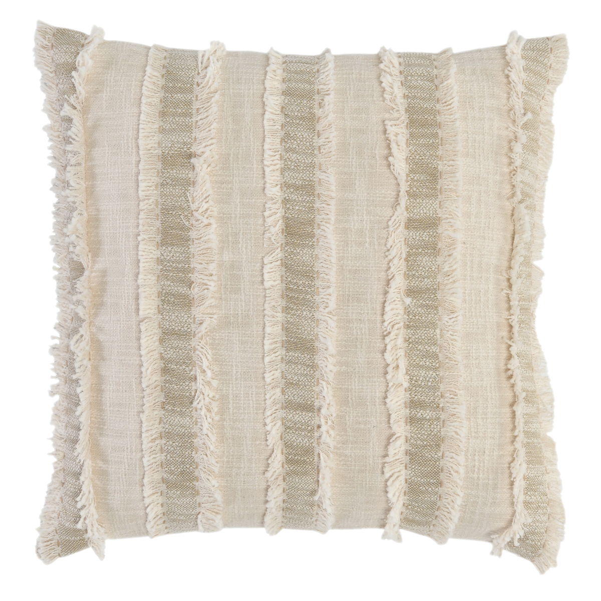 Nenna - 22" x 22" AF Pillow - Natural / Ivory