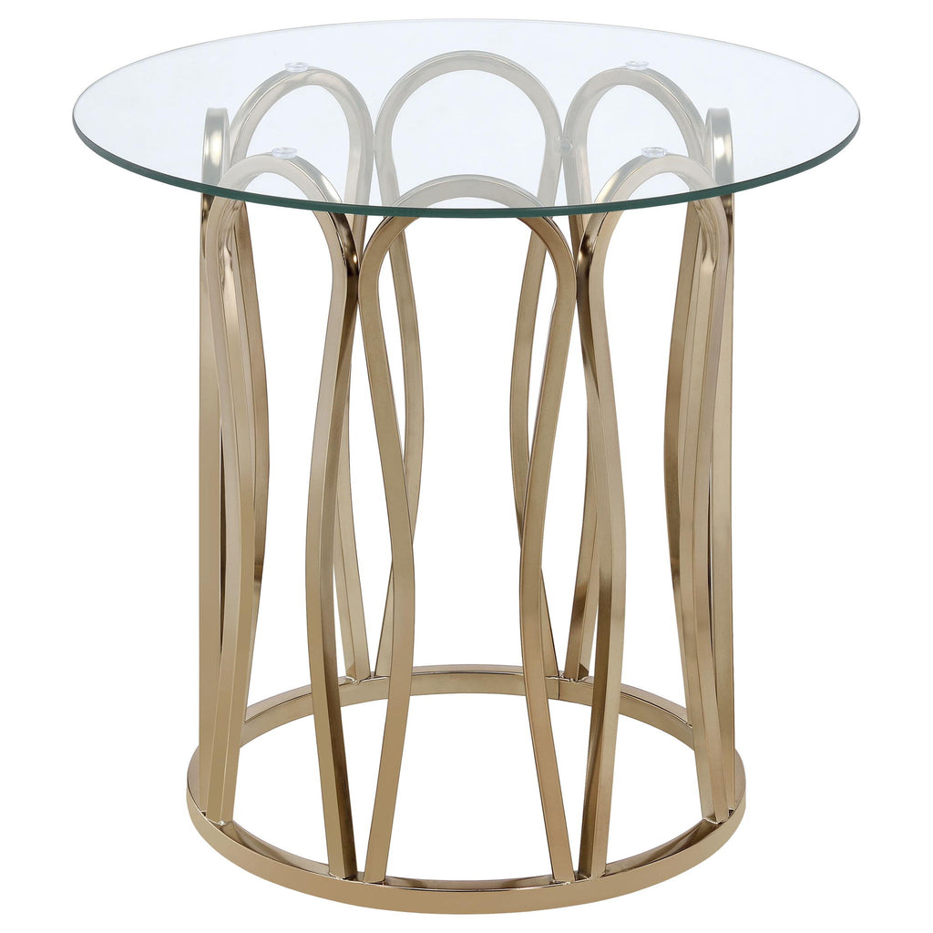2 Piece Coffee And End Table Set - Chocolate