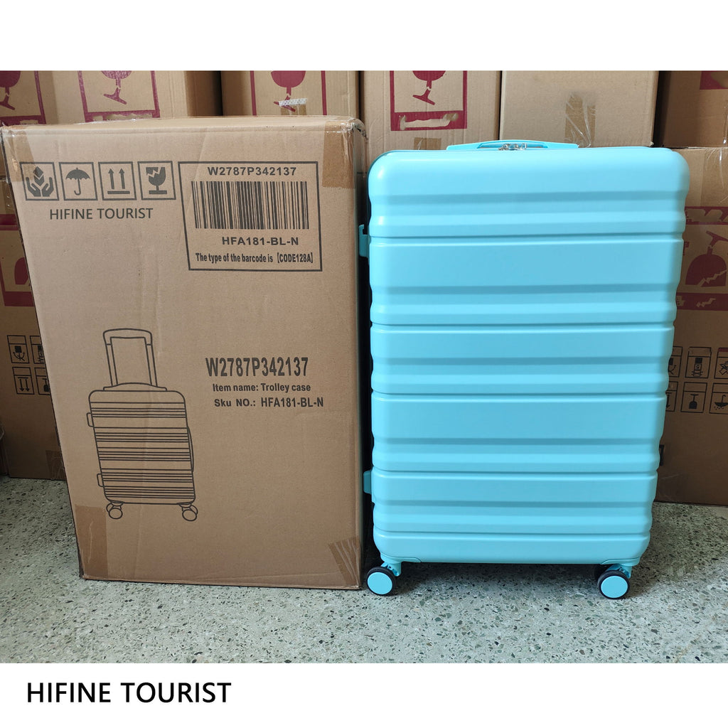 Tourist 3 Piece Luggage Set, Combination Lock, Durable Hard Shell With 360° Silent Wheels