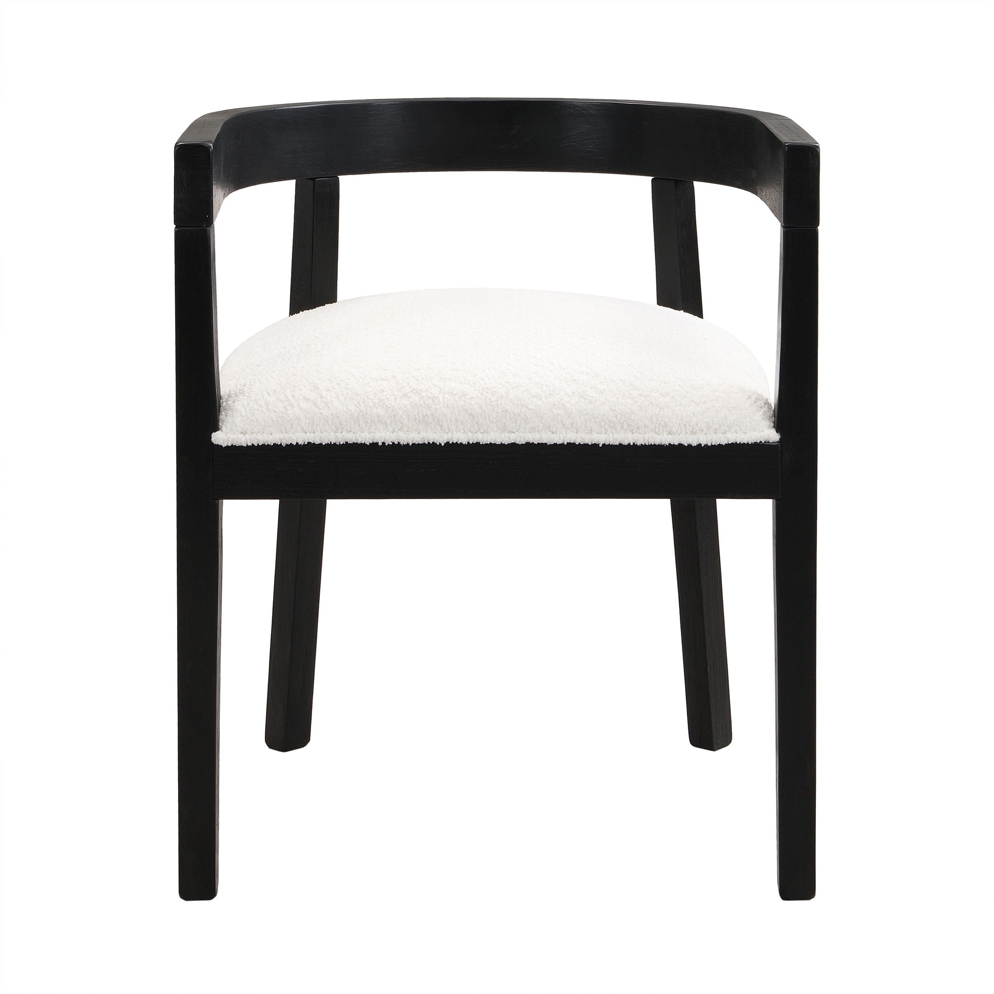 Contemporary Dining Chair Set With Armrests