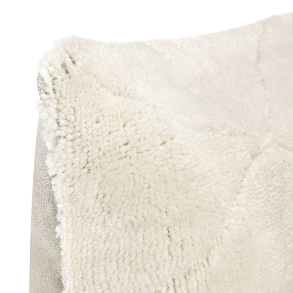 Mercer - 22" x 22" RN Pillow - Ivory