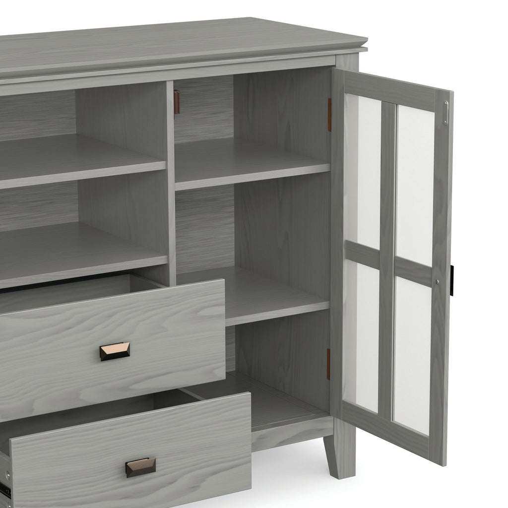 Artisan - Tall TV Media Stand - Gray
