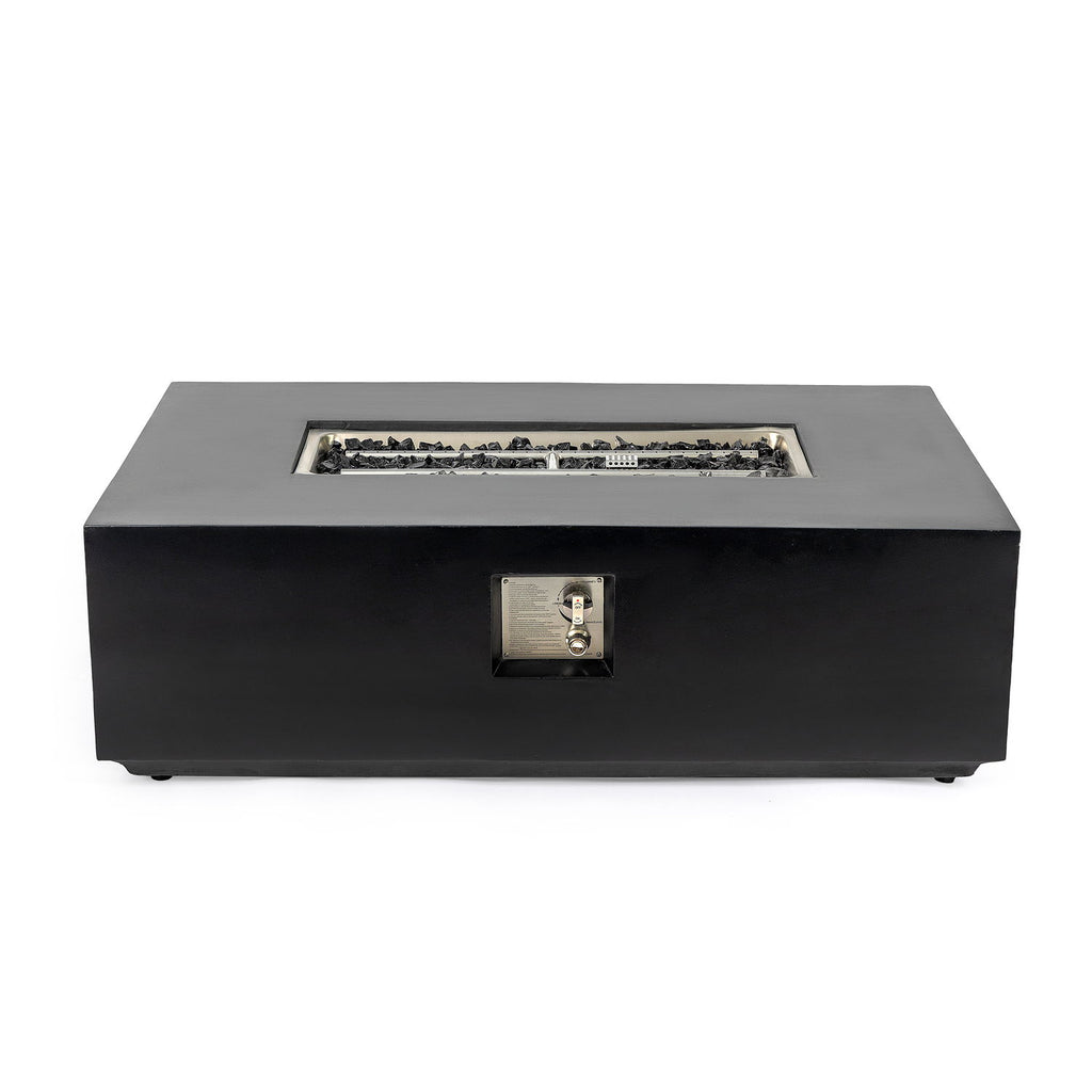 Propane / Natural Gas Fire Pit Table, 50,000 BTU - Charcoal