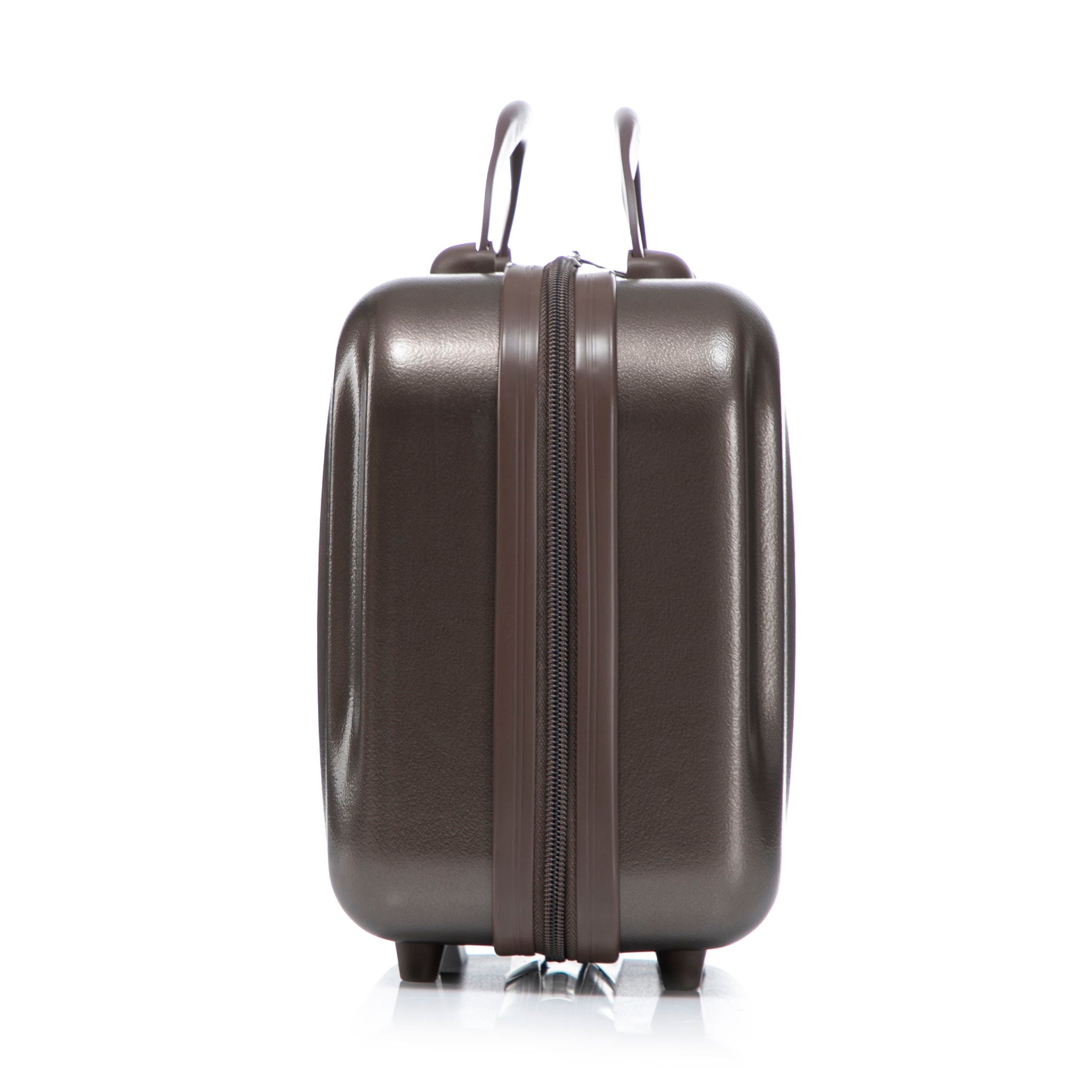 Luggage Set With Cosmetic Case, Combination Lock, Front Opening Design