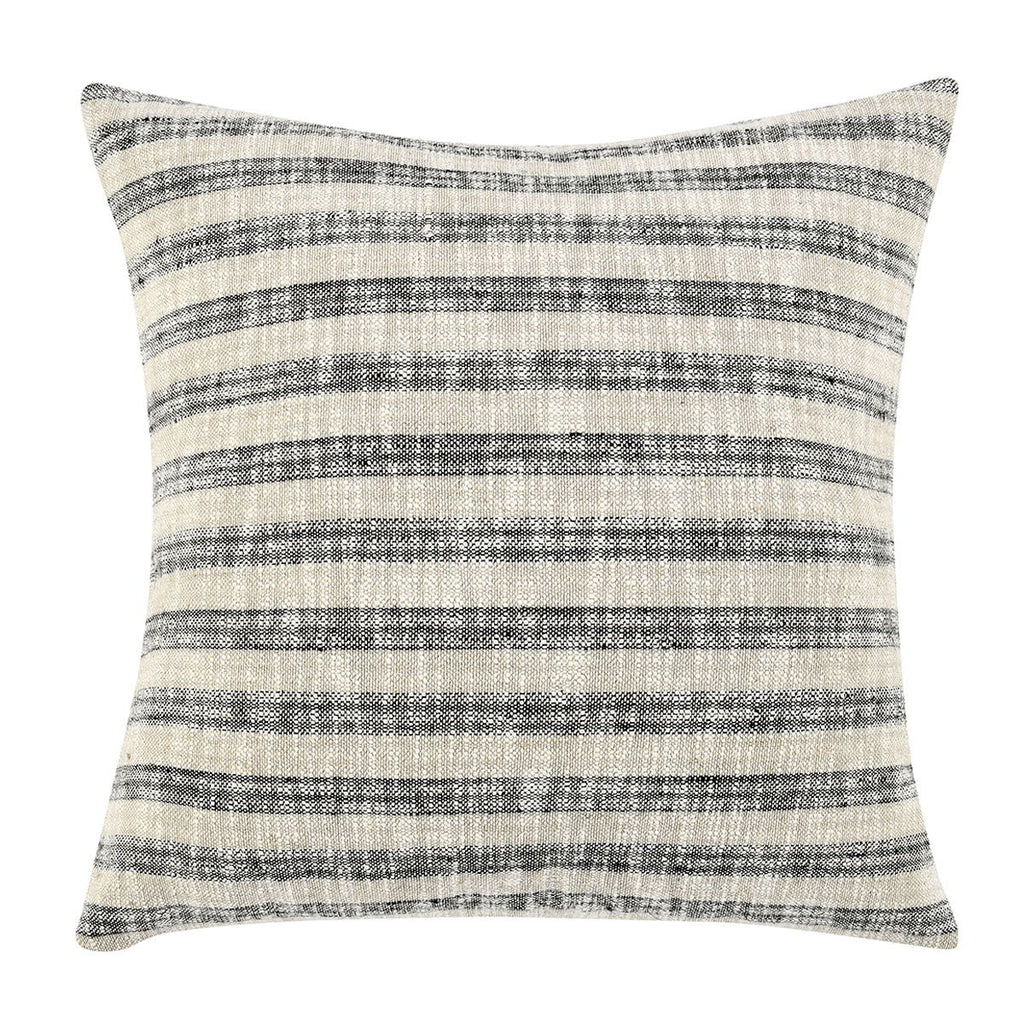 Linna - 24" x 24" Pillow - Natural / Black