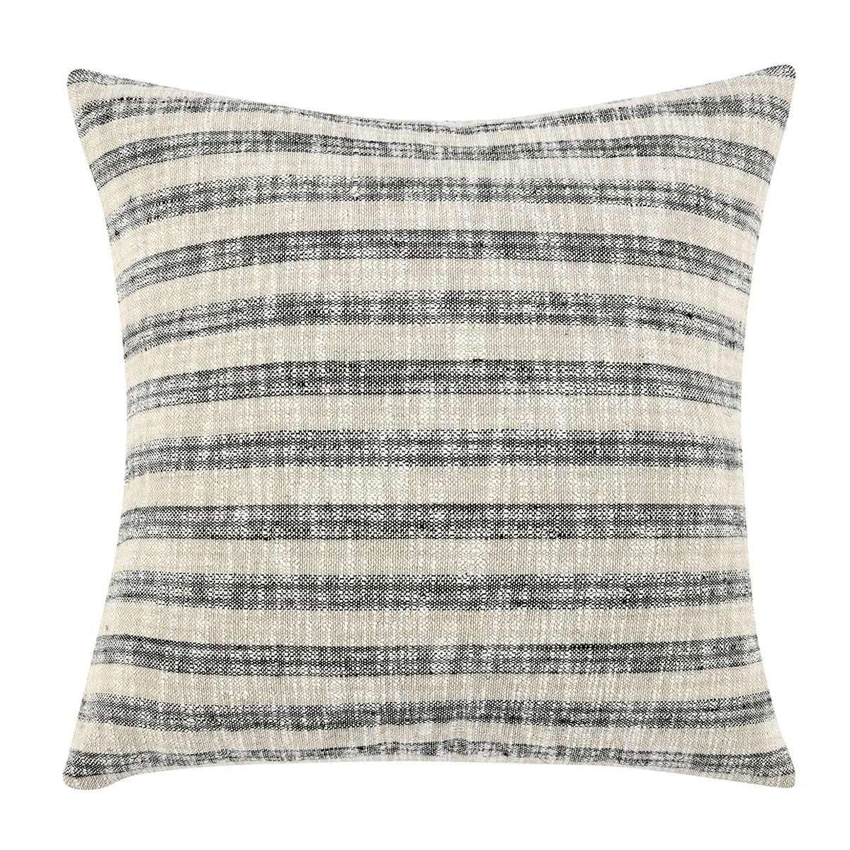 Linna - 24" x 24" Pillow - Natural / Black