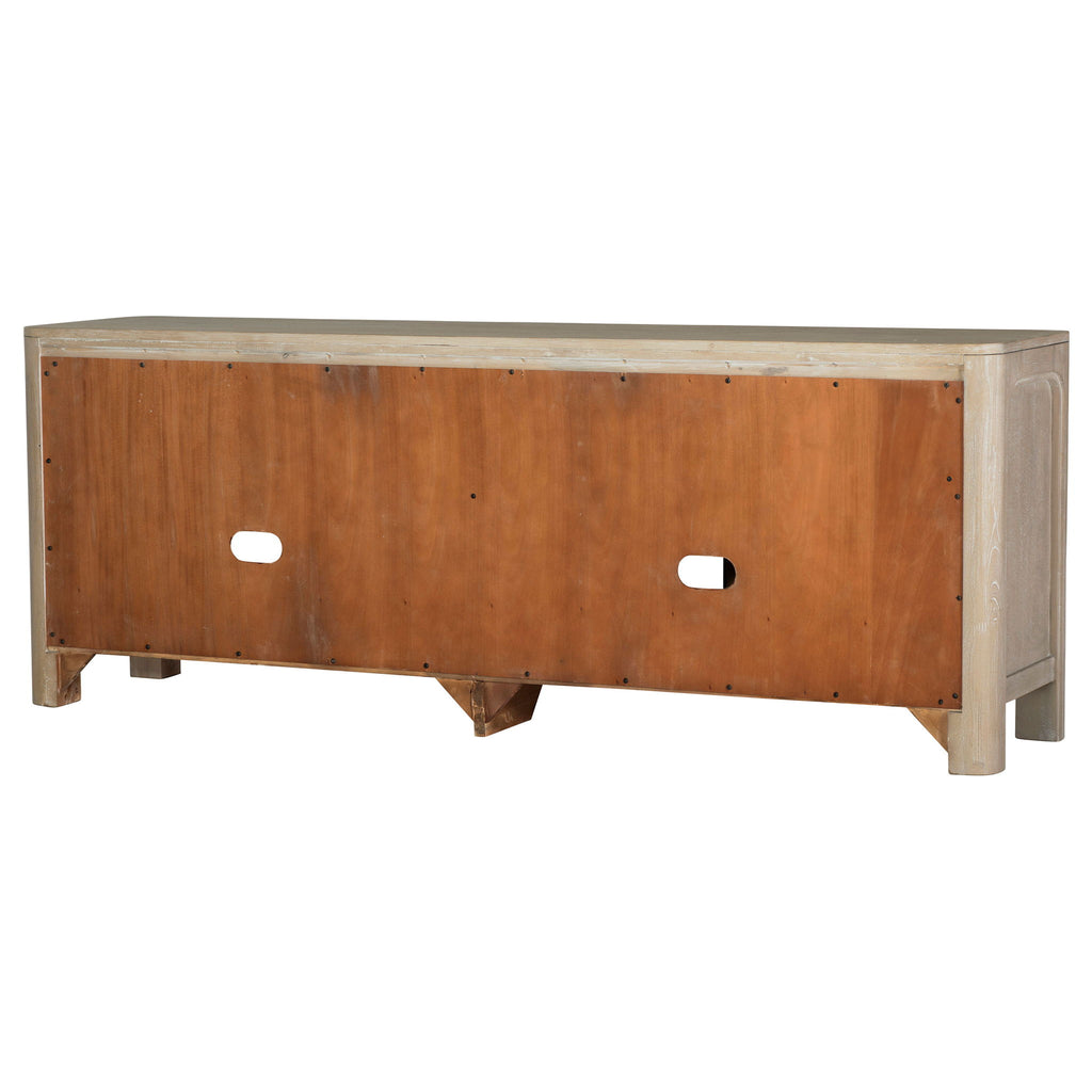 Flores - 2 Door TV Stand - Mango Color