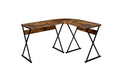 Zafiri - Writing Desk - Weathered Oak & Black