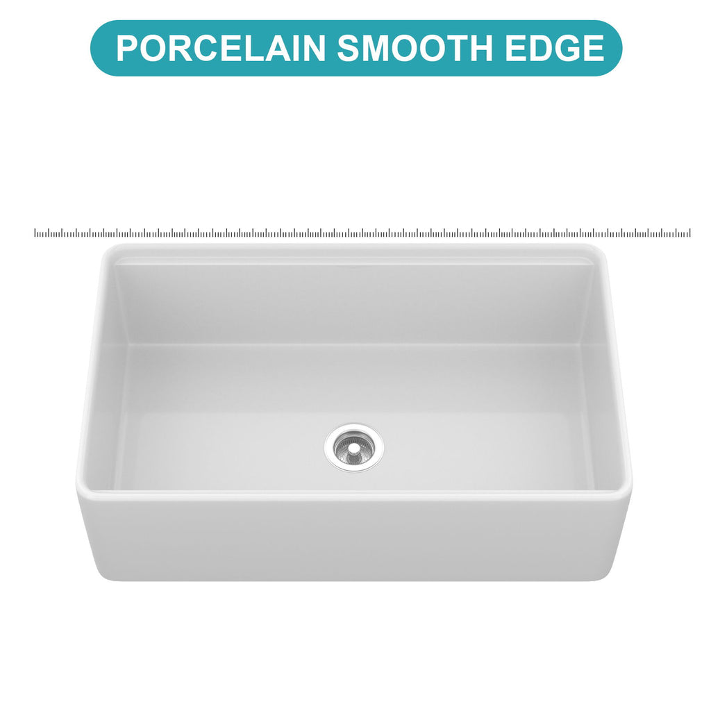 Single Bowl Kitchen Sink Workstation - White