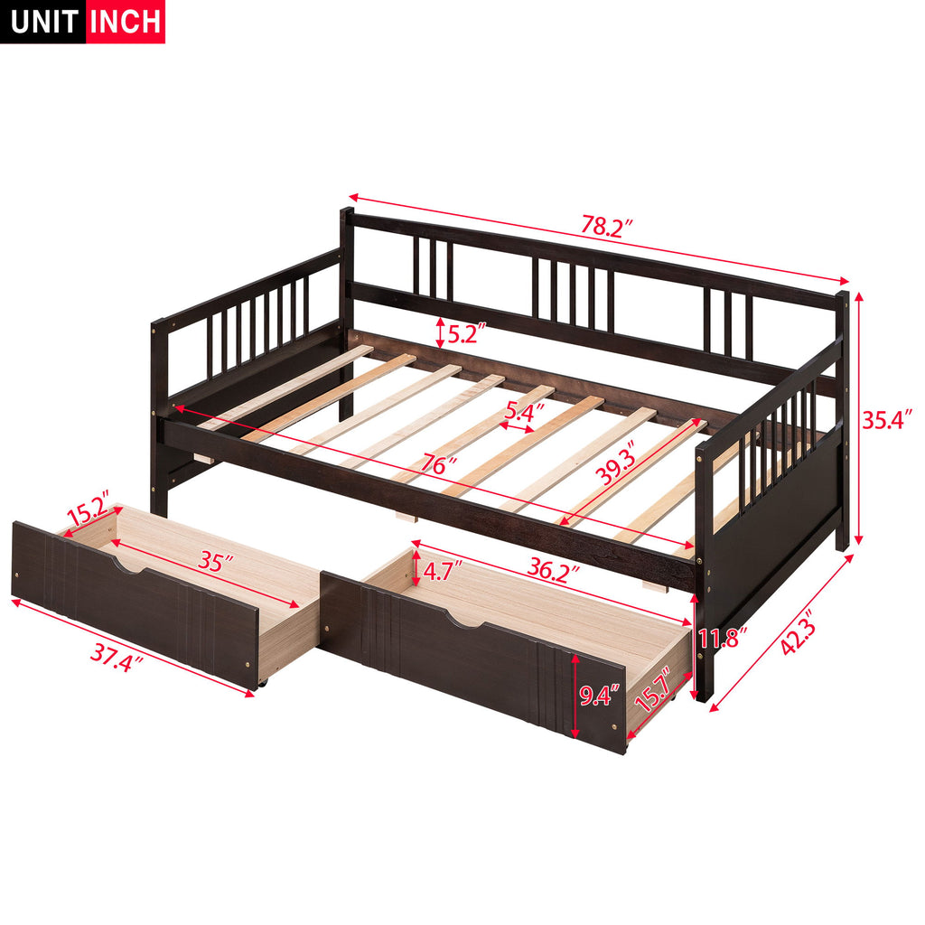 Multifunctional Elegant Modern Daybed