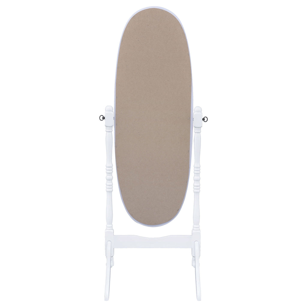 Dunne - Cheval Mirror With Oval Frame