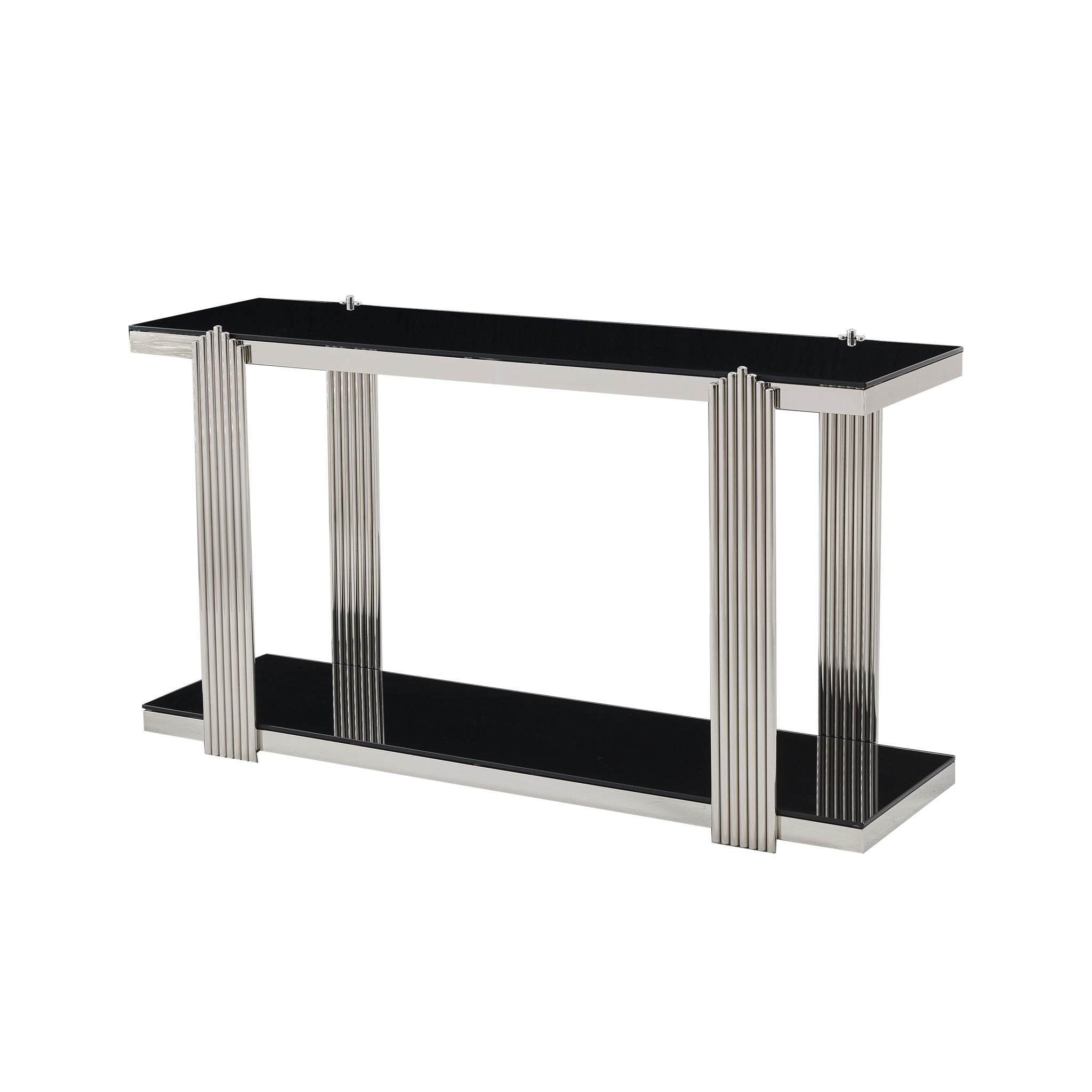 Console Table With Double Tier Storage