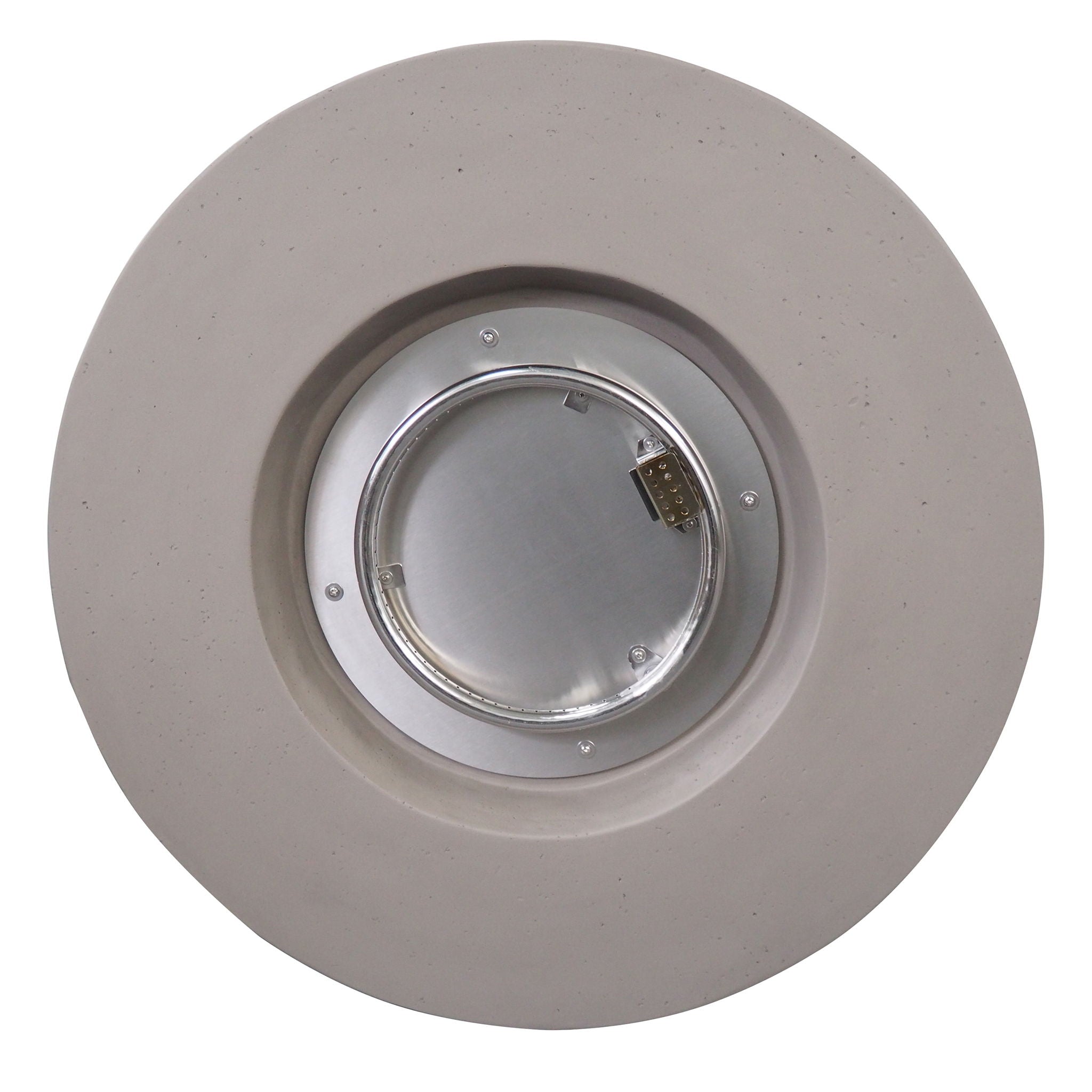 Round Iron Fire Pit With 40, 000 Btu