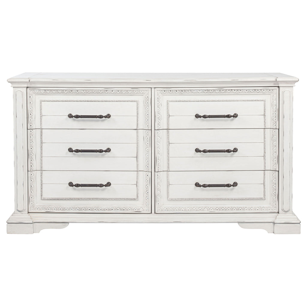 6 Drawer Bedroom Dresser Cabinet - Vintage