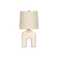 Lighting, Table Lamp, Resin, Modern - Cream