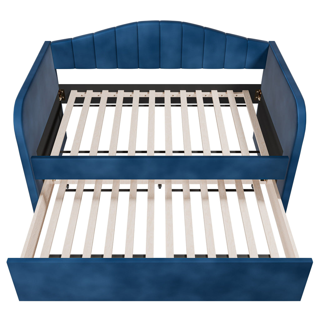 Modern Day Bed Trundle With Slat Support