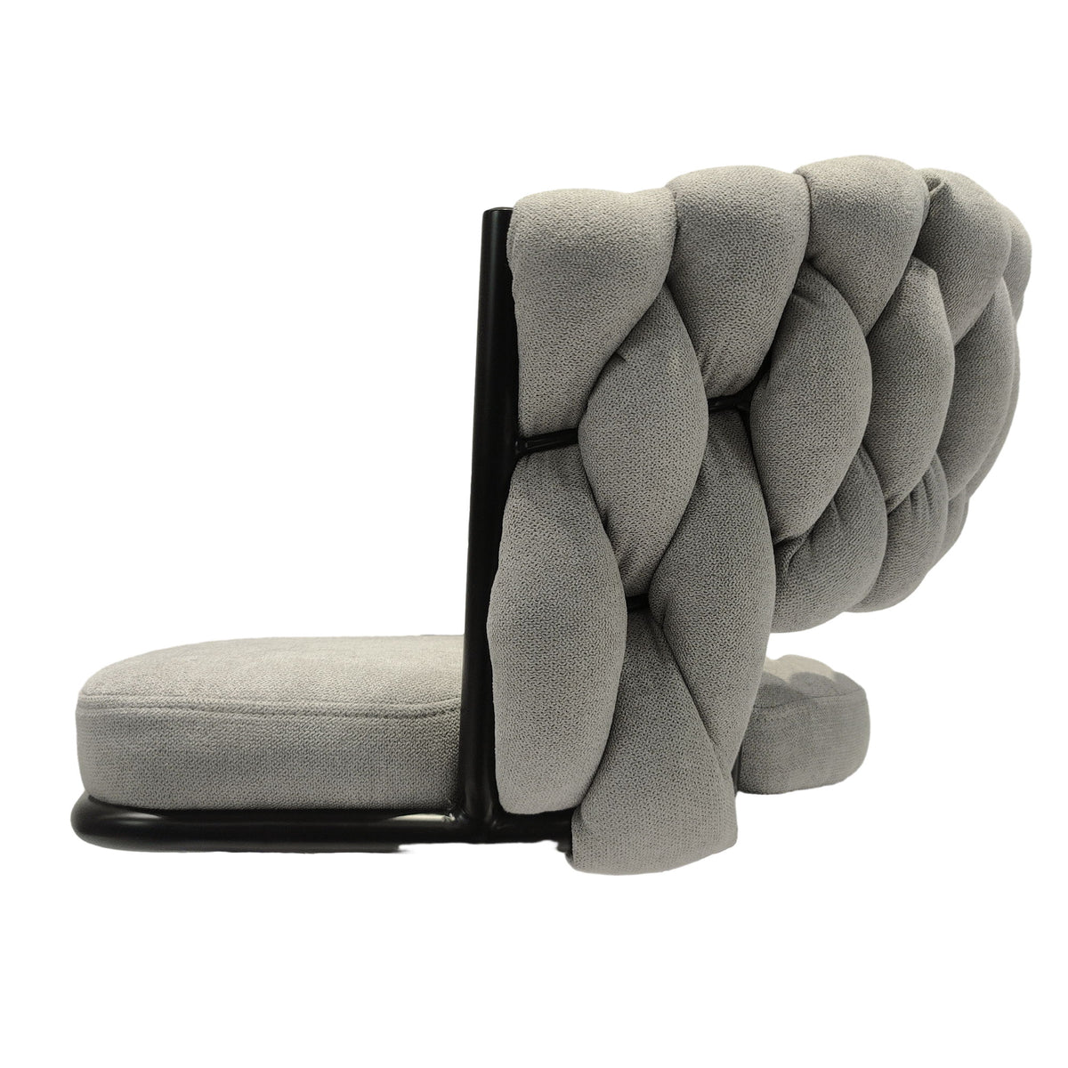 28" Bar Chair Linen Woven Bar Stool (Set of 2) Upholstered With Legs, 360 Swivel, Counter Arm Chairs With Back Footrest - Gray
