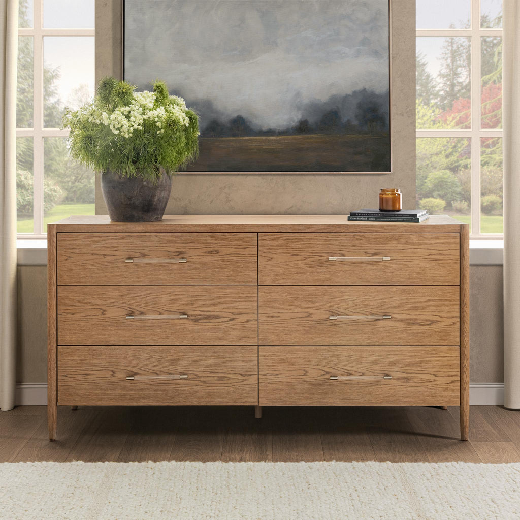 Alisen - 6 Drawer Dresser - Napa Grove