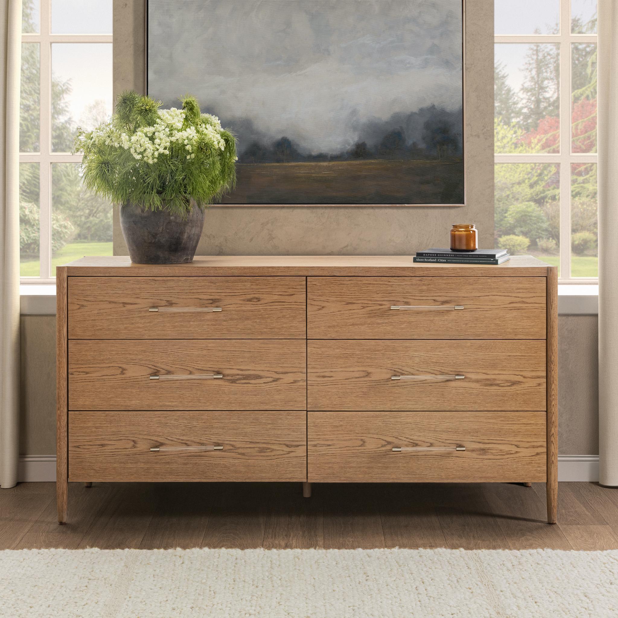 Alisen - 6 Drawer Dresser - Napa Grove