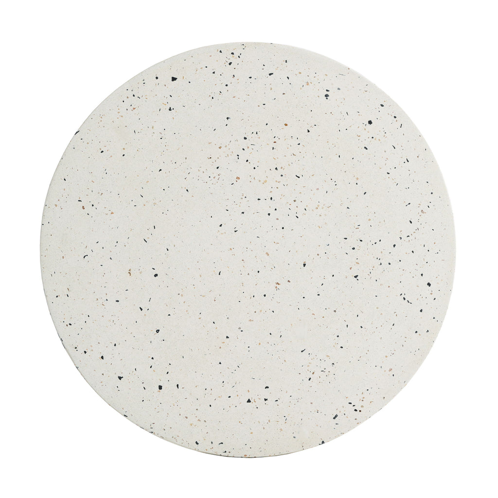 Terrazzo - Outdoor Side Table - White