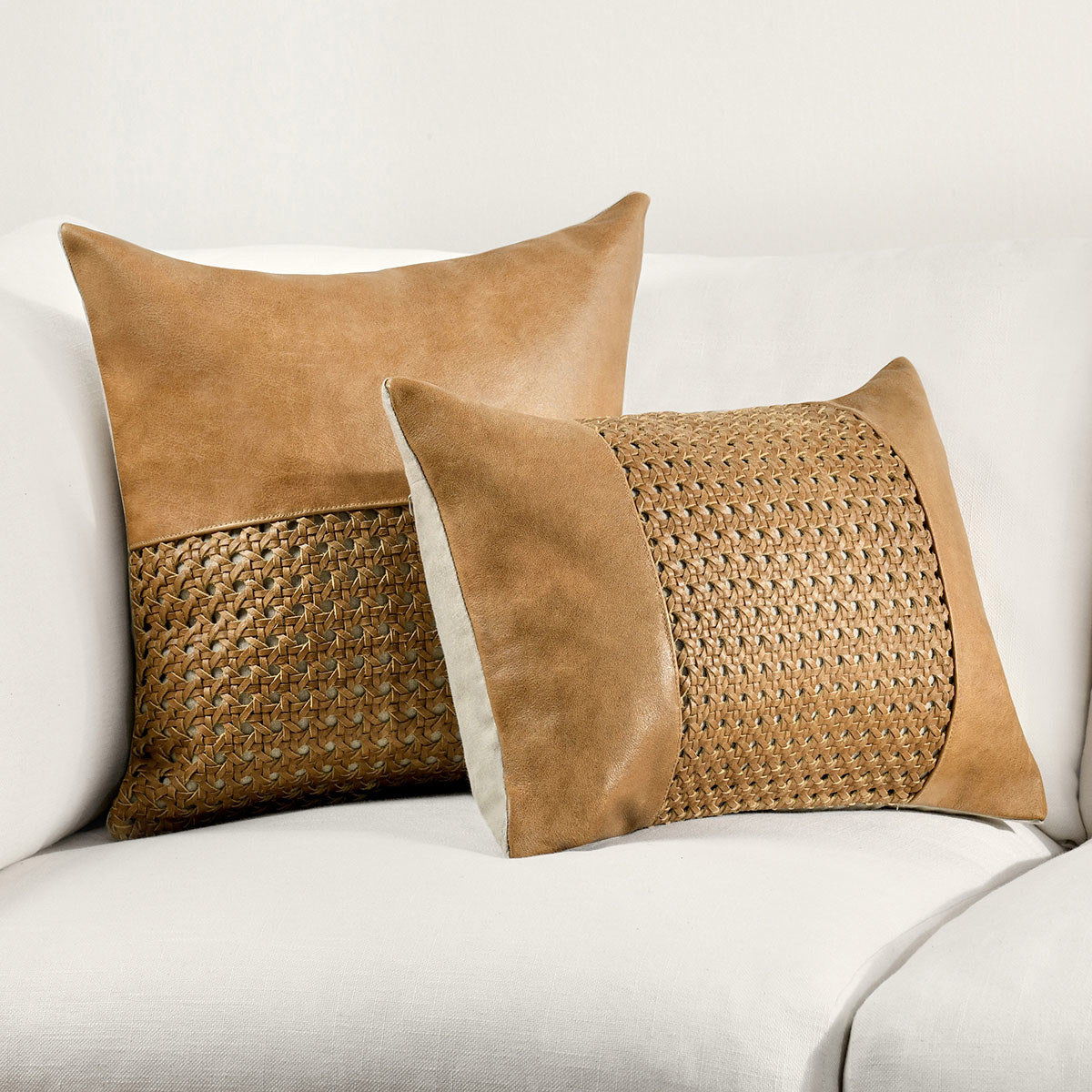 Toscano - Leather Pillow