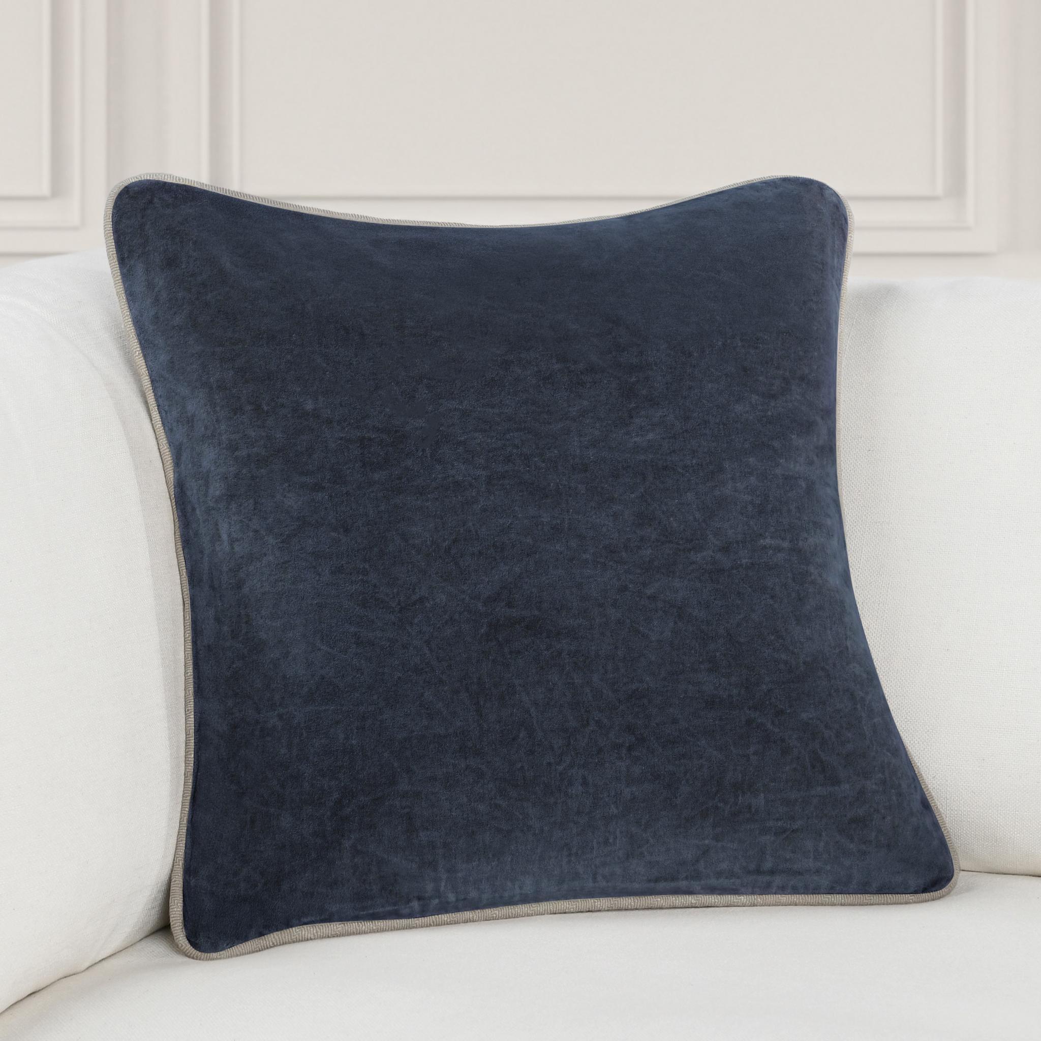 Heirloom Velvet - SLD Pillow - Navy
