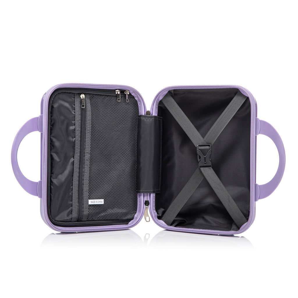 Luggage Set 14" / 20" With Combination Lock And Cosmetic Case