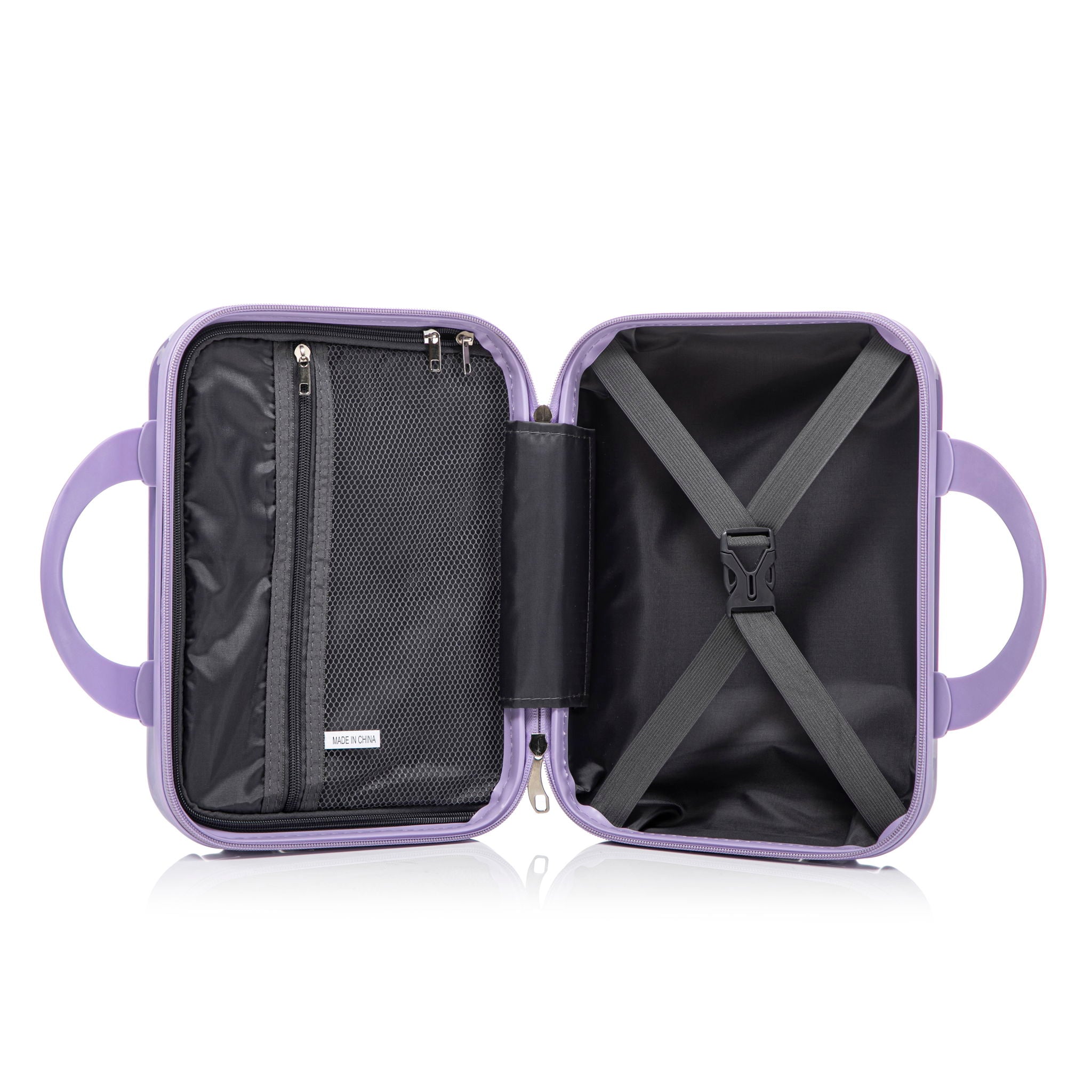 Luggage Set 14" / 20" With Combination Lock And Cosmetic Case