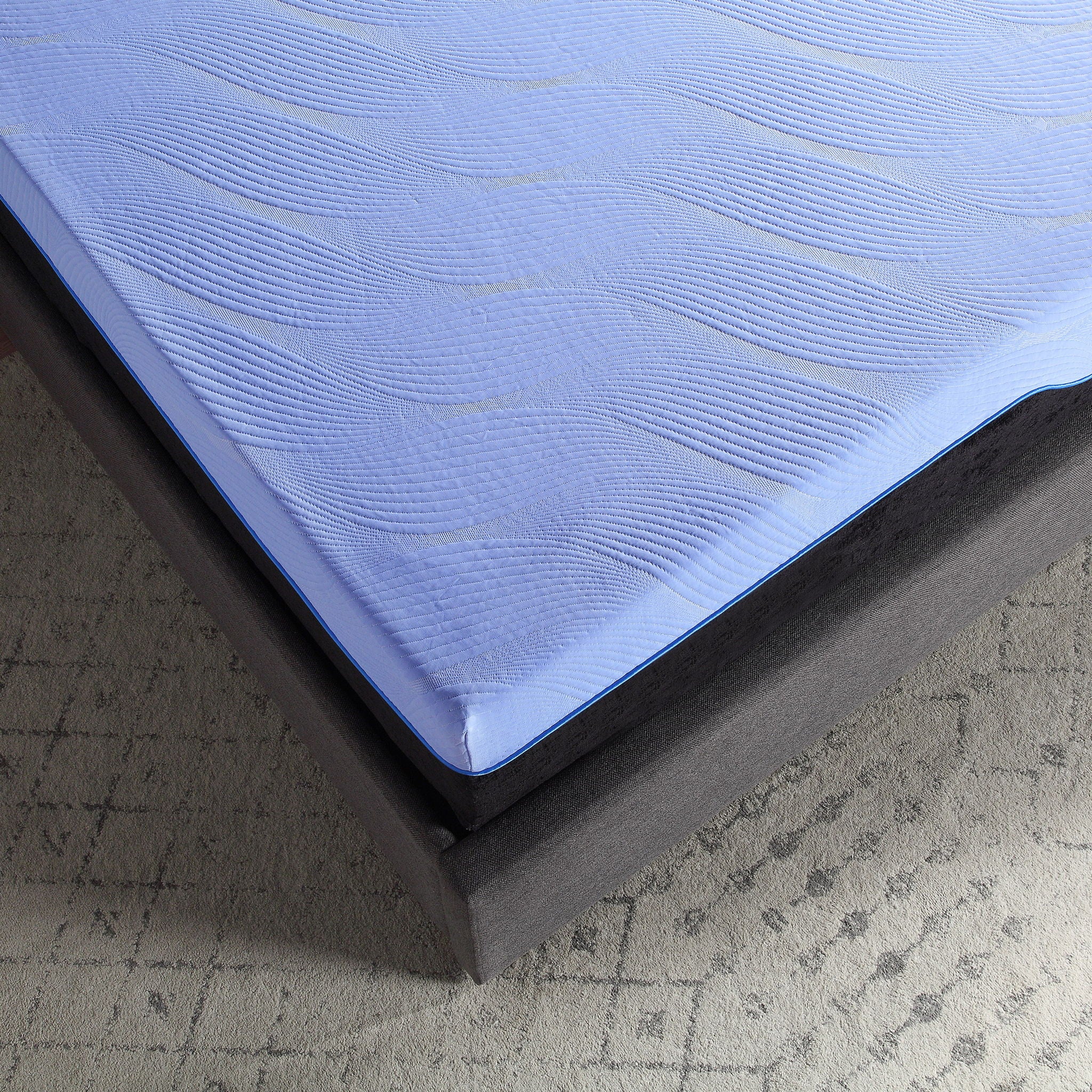 12" Refresh Hybrid Cooling Fast Responding Latex Foam And Coil Mattress