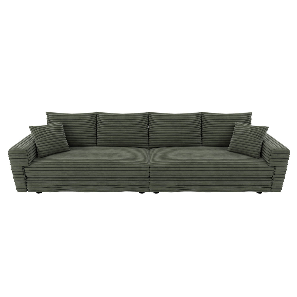 4 Seat Sofa, Deep Seat Couches With Soft Pillows