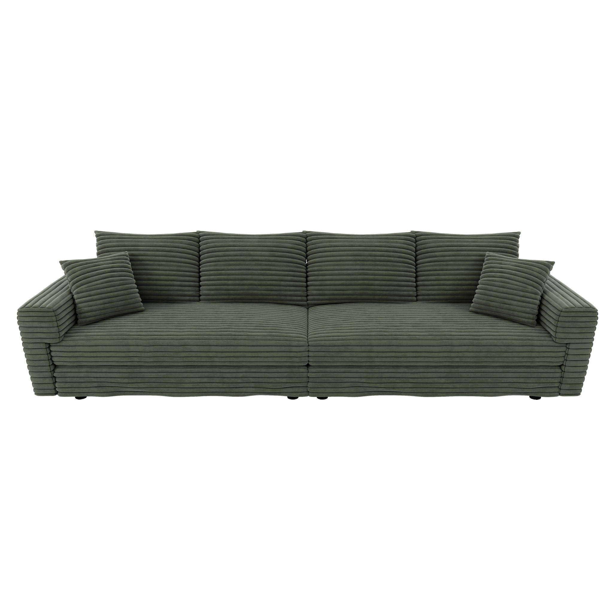 4 Seat Sofa, Deep Seat Couches With Soft Pillows