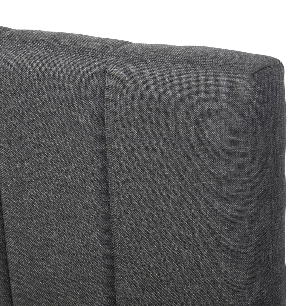 Upholstered Platform Bed With Twin Size Trundle And 3 Drawers