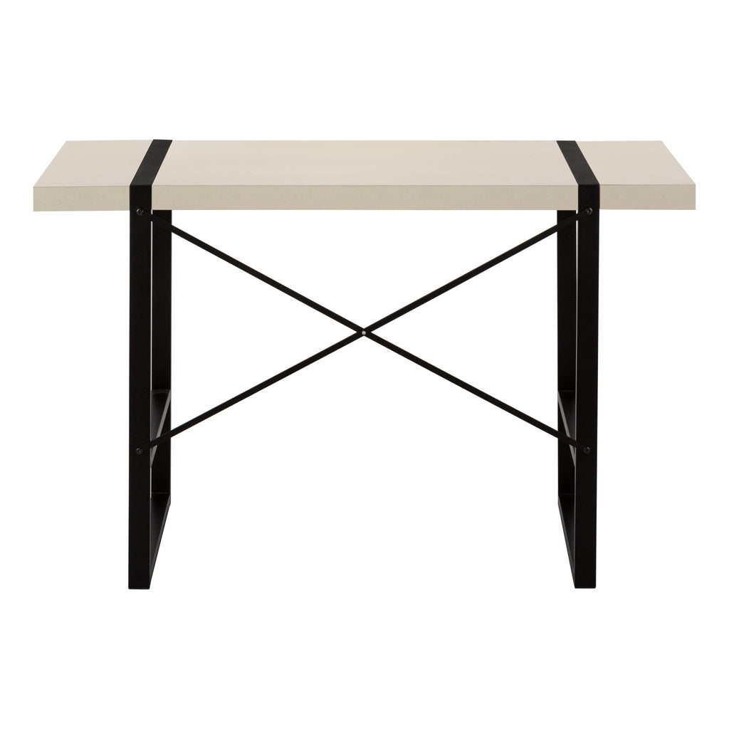Computer Desk For Home Office, Laptop, Contemporary, Versatile Placement - Beige
