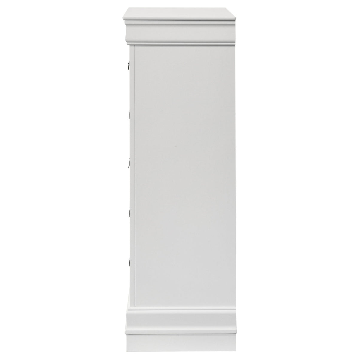 5 Drawer Bedroom Chest - White