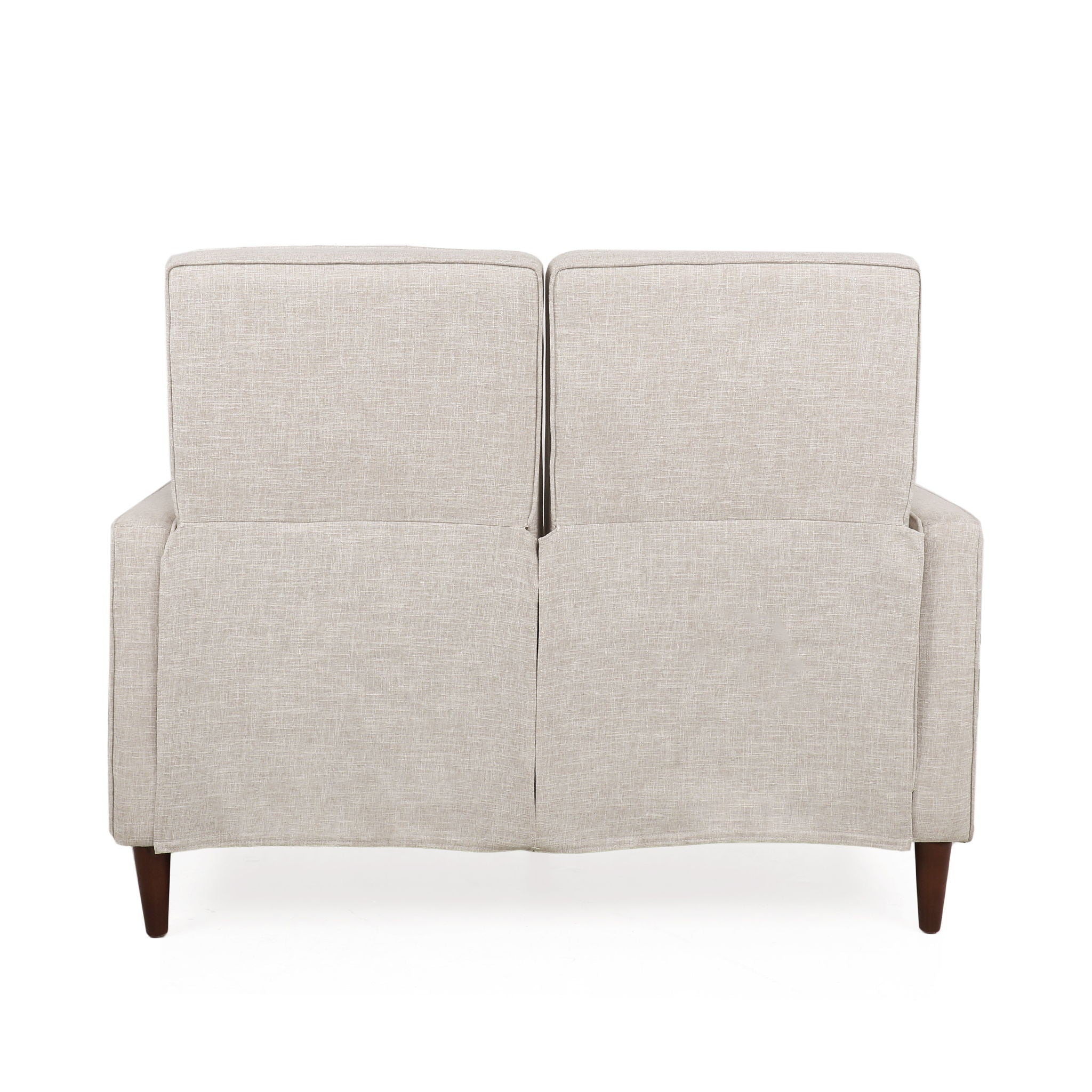 Manville - Contemporary Tufted Loveseat Pushback Recliner