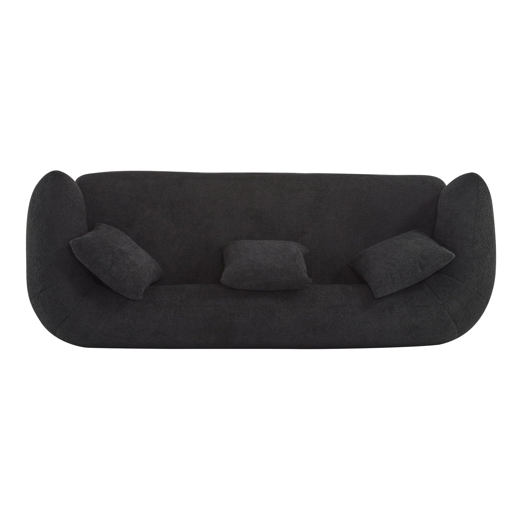 Modern Curved Arm Sofa