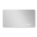 Wall Mounted LED Lighting Mirror With 3 Color Lighting, Dimming, Waterproof, Anti Fog, Touch Switch - Silver