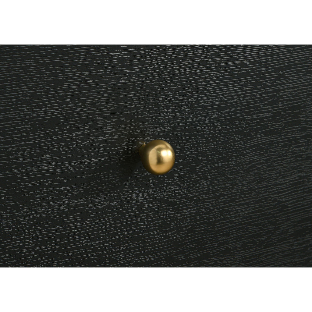 Burton - 2 Drawer Nightstand - Black