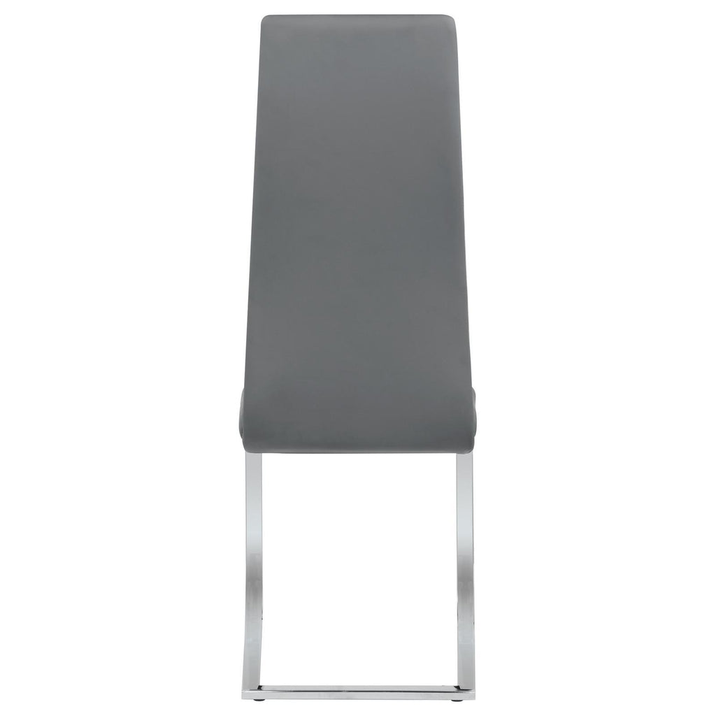 High Back Side Chairs Dining Chairs With Padded Upholstery (Set of 4)